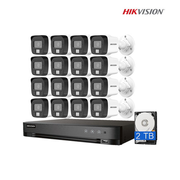 SET-16 Hikvisiov DS-2CE16D0T-EXLF-SET-2MP